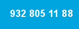 932 805 11 88 932 805 11 88